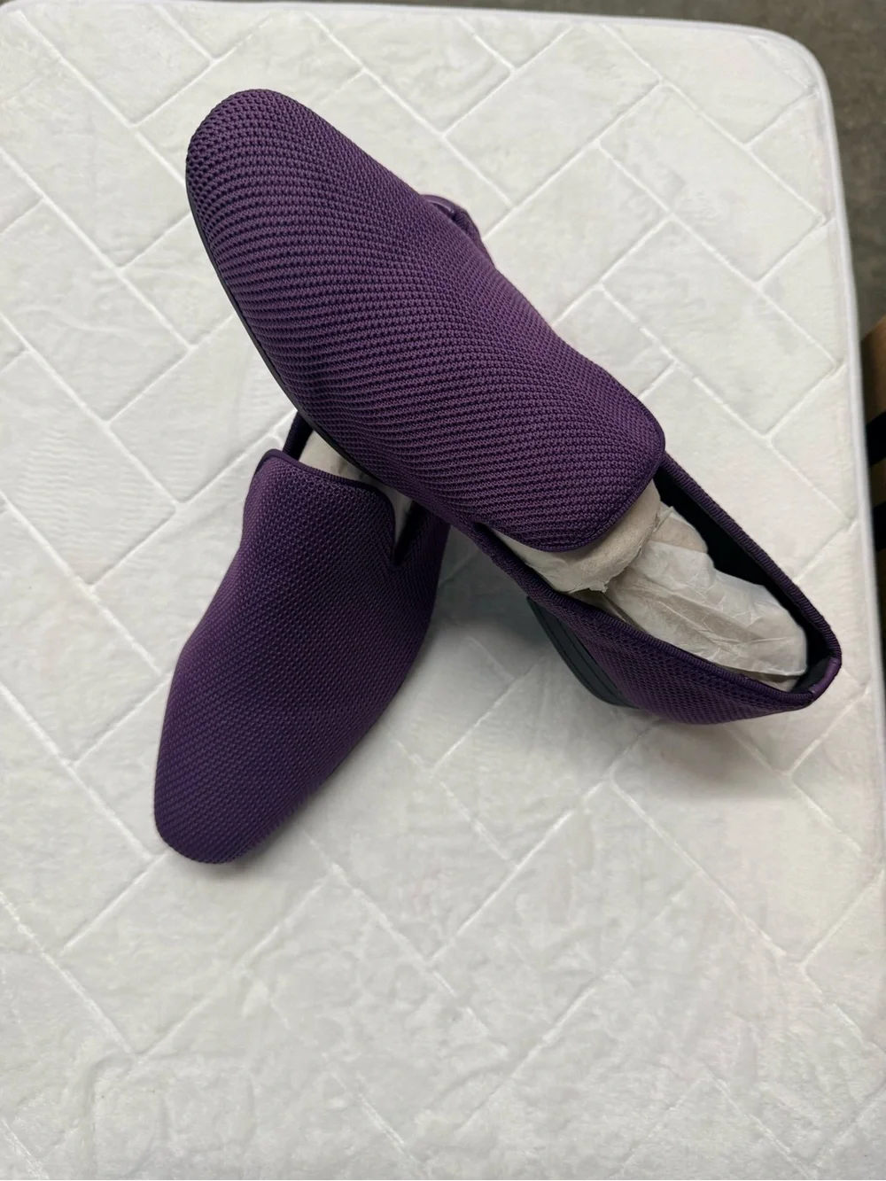 Men's Purple Slip-On Dress Loafers